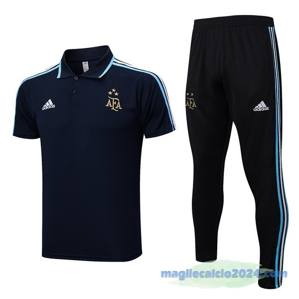 Set Completo Polo Argentina 2023 Azul I Navy Poco Prezzo