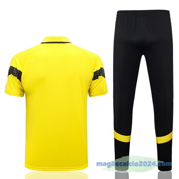 Set Completo Polo Borussia Dortmund 2023 2024 Giallo Nero Poco Prezzo