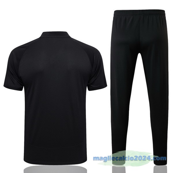 Set Completo Polo Corinthians Paulista 2023 2024 Nero Poco Prezzo