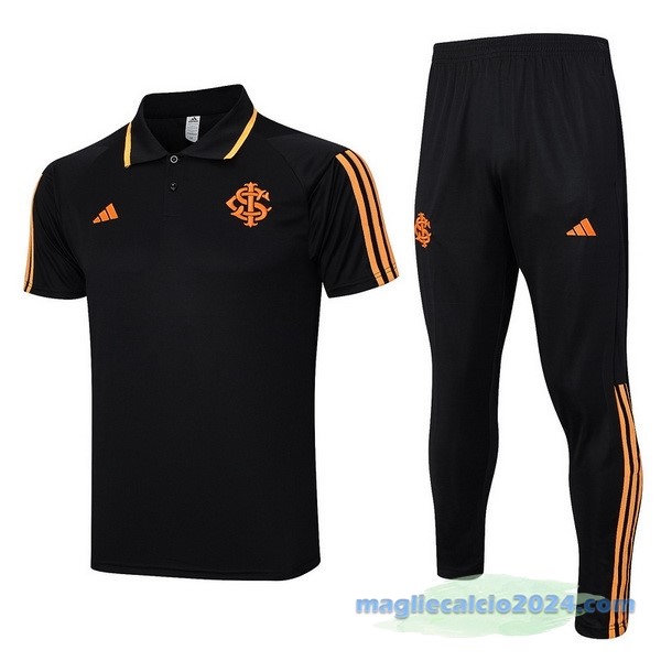 Set Completo Polo Internacional 2023 2024 Nero Poco Prezzo