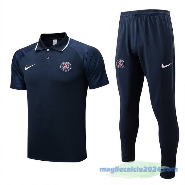 Set Completo Polo Paris Saint Germain 2022 2023 Azul Navy Poco Prezzo
