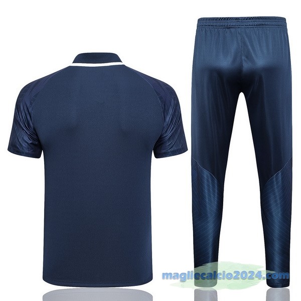 Set Completo Polo Paris Saint Germain 2023 2024 Azul Navy Poco Prezzo