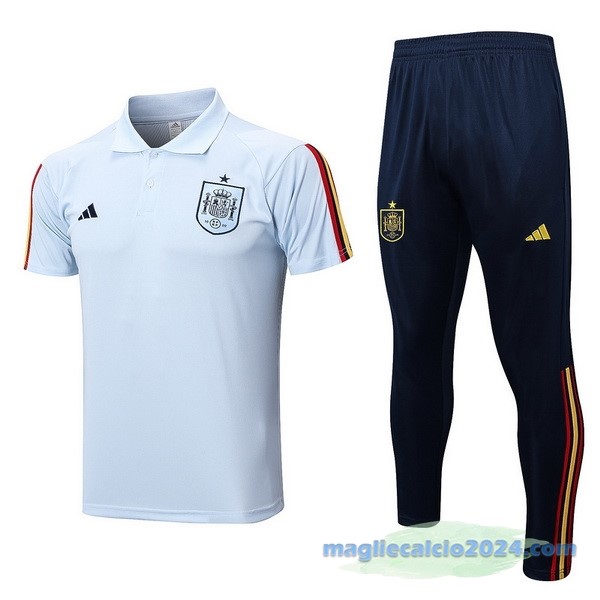 Set Completo Polo Spagna 2022 Verde Poco Prezzo