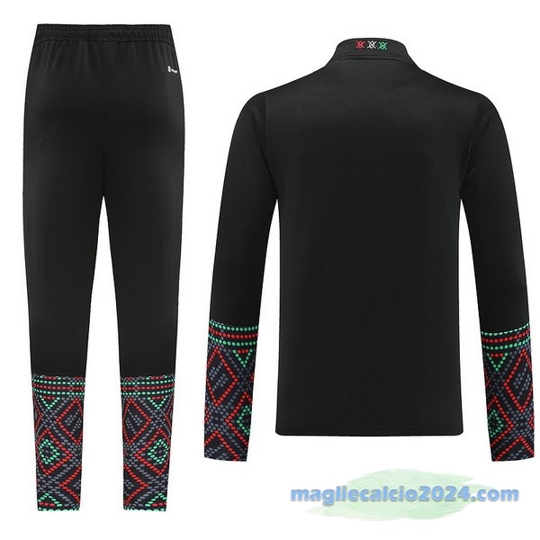 Set Completo Ropa Deportiva Con Cremallera Larga Ajax 2022 2023 Nero Poco Prezzo