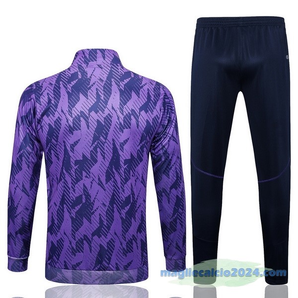 Set Completo Ropa Deportiva Con Cremallera Larga Argentina 2023 Purpureo Poco Prezzo
