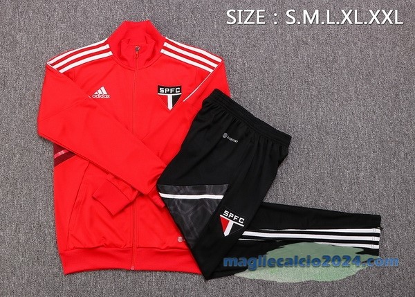 Set Completo Ropa Deportiva Con Cremallera Larga Arsenal 2022 2023 Rosso I Nero Poco Prezzo