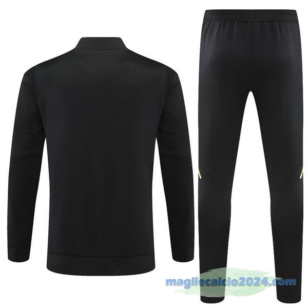 Set Completo Ropa Deportiva Con Cremallera Larga Juventus 2022 2023 Nero I Bianco Poco Prezzo