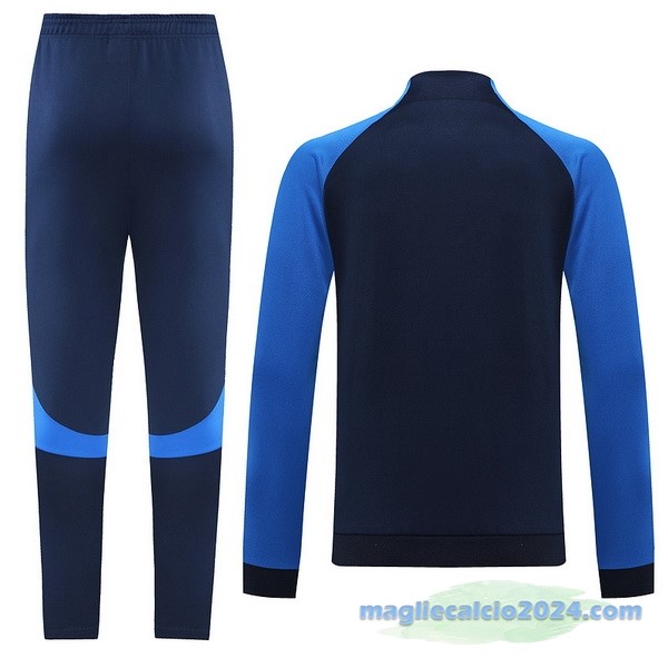 Set Completo Ropa Deportiva Con Cremallera Larga Nike 2022 2023 III Azul Poco Prezzo