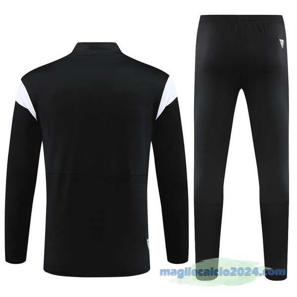 Set Completo Sudadera Formazione AC Milan 2023 2024 Nero Poco Prezzo