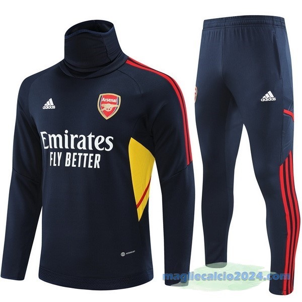 Set Completo Sudadera Formazione Arsenal 2022 2023 Azul III Navy Poco Prezzo