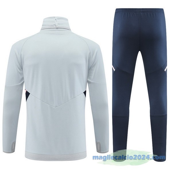 Set Completo Sudadera Formazione Arsenal 2022 2023 Grigio Azul Navy Poco Prezzo
