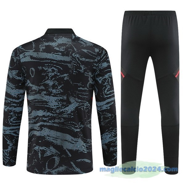 Set Completo Sudadera Formazione Arsenal 2022 2023 Verde II Nero Poco Prezzo