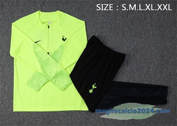 Set Completo Sudadera Formazione Arsenal 2022 2023 Verde Nero Poco Prezzo