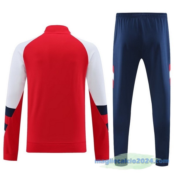 Set Completo Sudadera Formazione Arsenal 2023 2024 Rosso Bianco Azul Poco Prezzo
