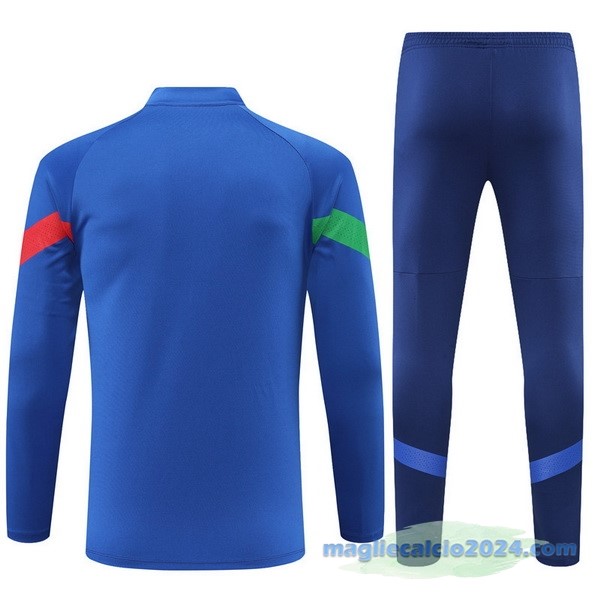Set Completo Sudadera Formazione Bambino Italia 2022 II Azul Poco Prezzo