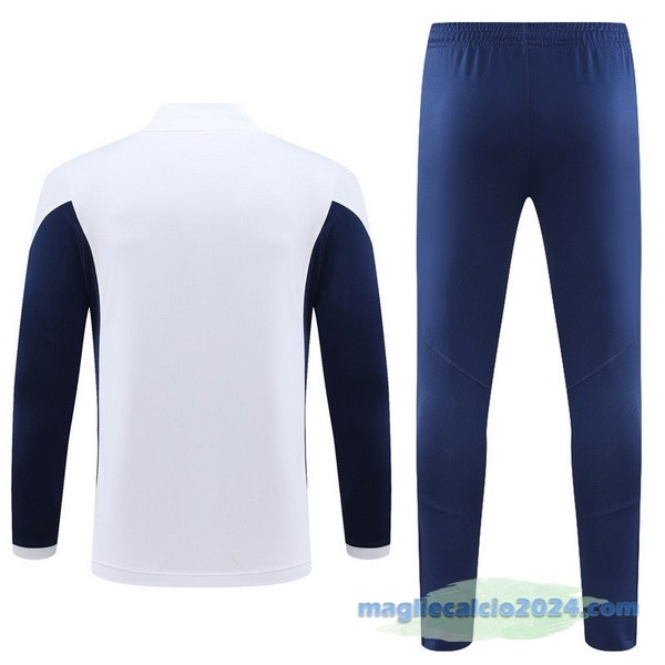 Set Completo Sudadera Formazione Bambino Italia 2023 Bianco Azul Poco Prezzo
