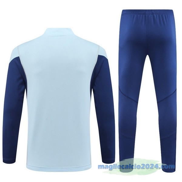 Set Completo Sudadera Formazione Bambino Spagna 2022 Azul I Luce Poco Prezzo