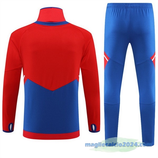 Set Completo Sudadera Formazione Bayern Múnich 2023 2024 Rosso I Azul Poco Prezzo