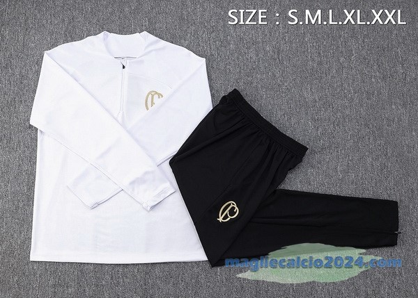 Set Completo Sudadera Formazione Corinthians Paulista 2022 2023 Bianco Poco Prezzo