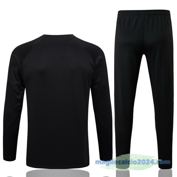Set Completo Sudadera Formazione Corinthians Paulista 2022 2023 Nero Poco Prezzo