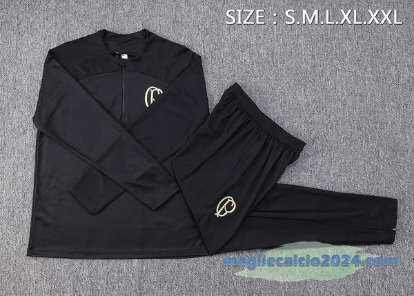 Set Completo Sudadera Formazione Corinthians Paulista 2022 2023 Nero Poco Prezzo