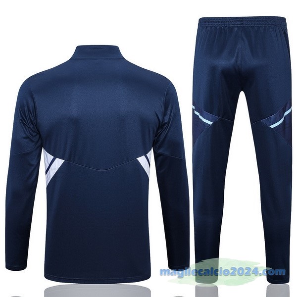 Set Completo Sudadera Formazione Cruzeiro 2022 2023 Azul Navy Poco Prezzo