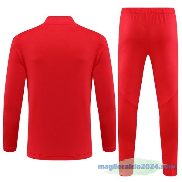 Set Completo Sudadera Formazione Flamengo 2023 2024 I Rosso Poco Prezzo