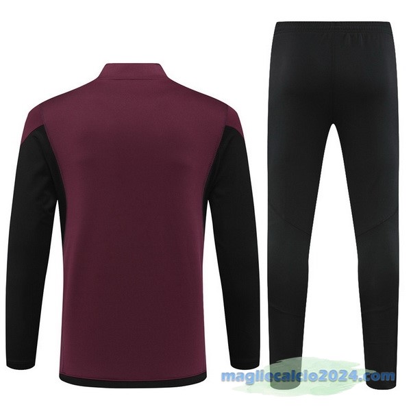 Set Completo Sudadera Formazione Germania 2022 Borgogna I Nero Poco Prezzo