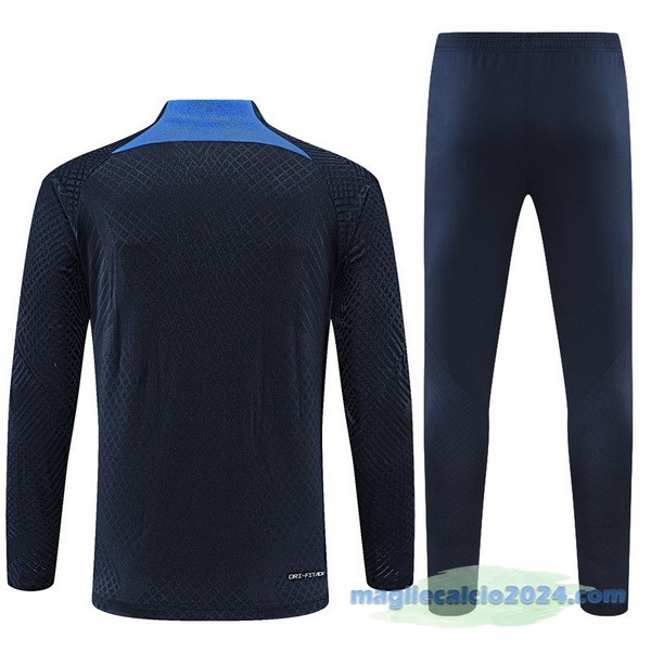 Set Completo Sudadera Formazione Giocatori Bambino Chelsea 2022 2023 Azul Navy Poco Prezzo