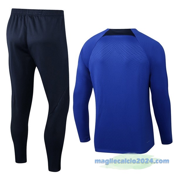 Set Completo Sudadera Formazione Giocatori Chelsea 2022 2023 Azul Poco Prezzo