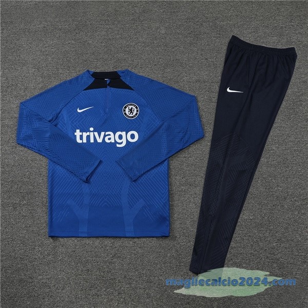 Set Completo Sudadera Formazione Giocatori Chelsea 2022 2023 I Azul Poco Prezzo