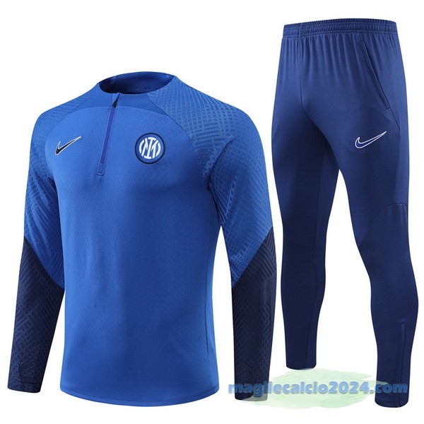 Set Completo Sudadera Formazione Giocatori Inter Milán 2022 2023 I Azul Poco Prezzo