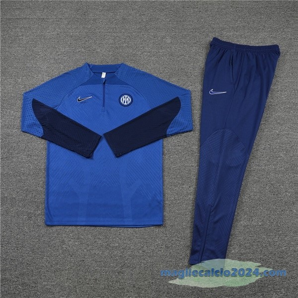 Set Completo Sudadera Formazione Giocatori Inter Milán 2022 2023 I Azul Poco Prezzo
