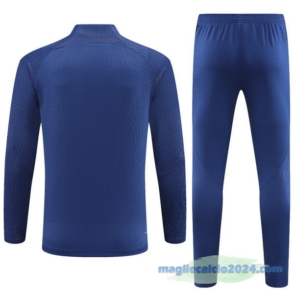 Set Completo Sudadera Formazione Giocatori Tottenham Hotspur 2023 2024 Azul Navy Poco Prezzo