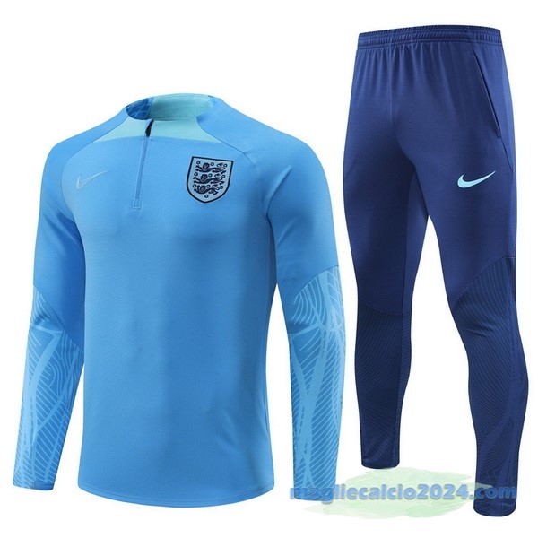 Set Completo Sudadera Formazione Inghilterra 2022 Azul Poco Prezzo