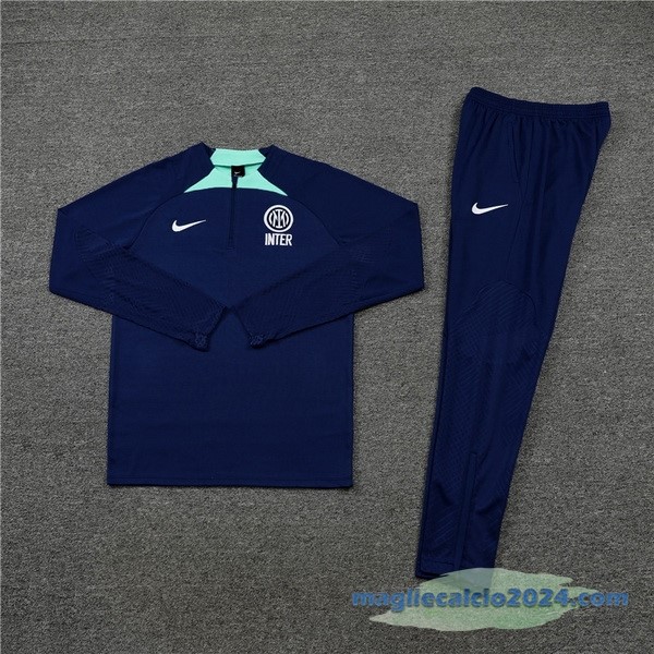 Set Completo Sudadera Formazione Inter Milán 2022 2023 Azul Navy Poco Prezzo