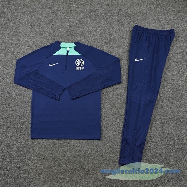 Set Completo Sudadera Formazione Inter Milán 2022 2023 Azul Poco Prezzo