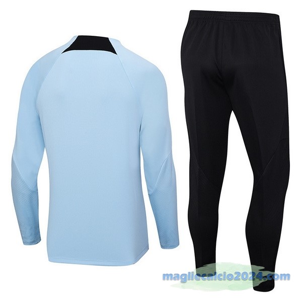 Set Completo Sudadera Formazione Inter Milán 2023 2024 Azul Nero Poco Prezzo