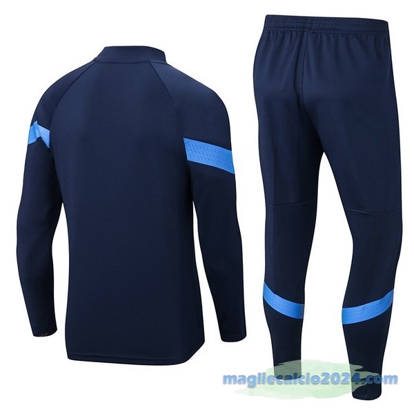 Set Completo Sudadera Formazione Italia 2022 Azul III Navy Poco Prezzo