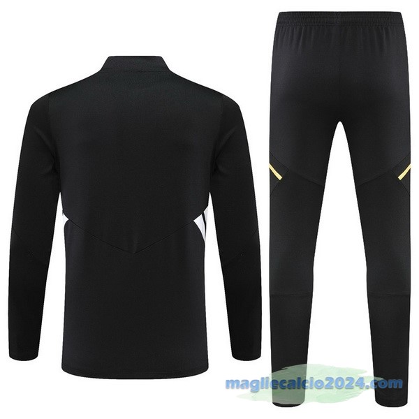 Set Completo Sudadera Formazione Juventus 2022 2023 Nero I Bianco Poco Prezzo