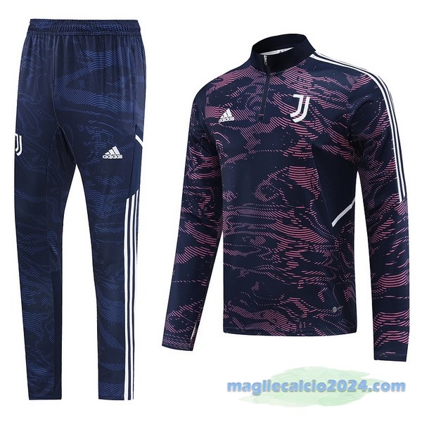 Set Completo Sudadera Formazione Juventus 2022 2023 Purpureo Poco Prezzo