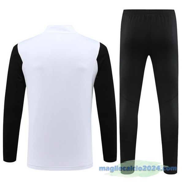Set Completo Sudadera Formazione Juventus 2023 2024 Bianco I Nero Rosa Poco Prezzo