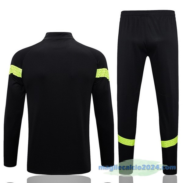 Set Completo Sudadera Formazione Manchester City 2022 2023 Nero Poco Prezzo