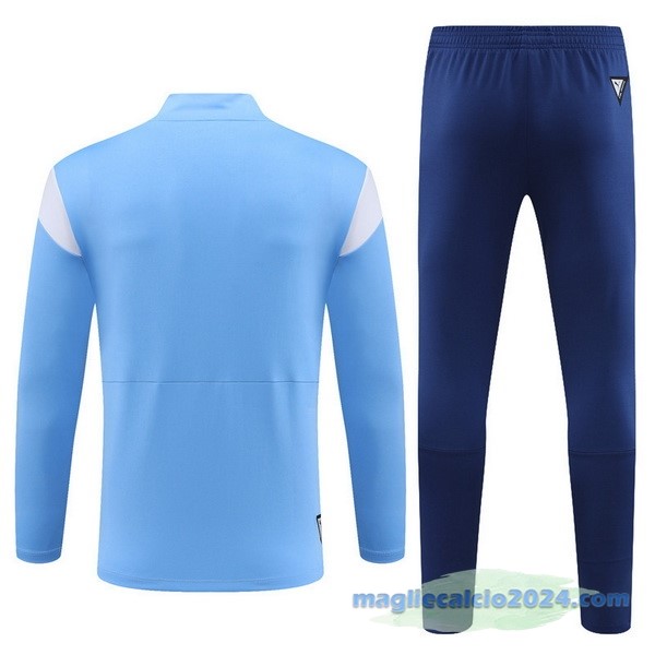 Set Completo Sudadera Formazione Manchester City 2023 2024 Azul III Bianco Poco Prezzo