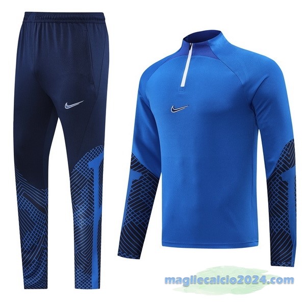 Set Completo Sudadera Formazione Nike 2022 2023 Azul Navy Poco Prezzo
