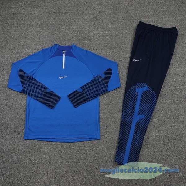 Set Completo Sudadera Formazione Nike 2022 2023 Azul Navy Poco Prezzo