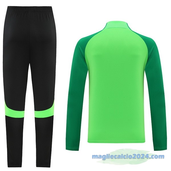 Set Completo Sudadera Formazione Nike 2022 2023 Verde I Nero Poco Prezzo