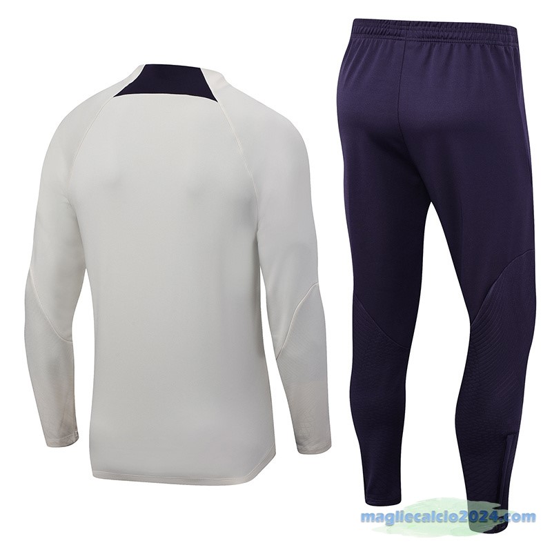 Set Completo Sudadera Formazione Paris Saint Germain Bambino 2023 2024 Giallo I Purpureo Poco Prezzo