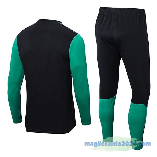 Set Completo Sudadera Formazione Real Betis 2022 2023 Nero Verde Poco Prezzo