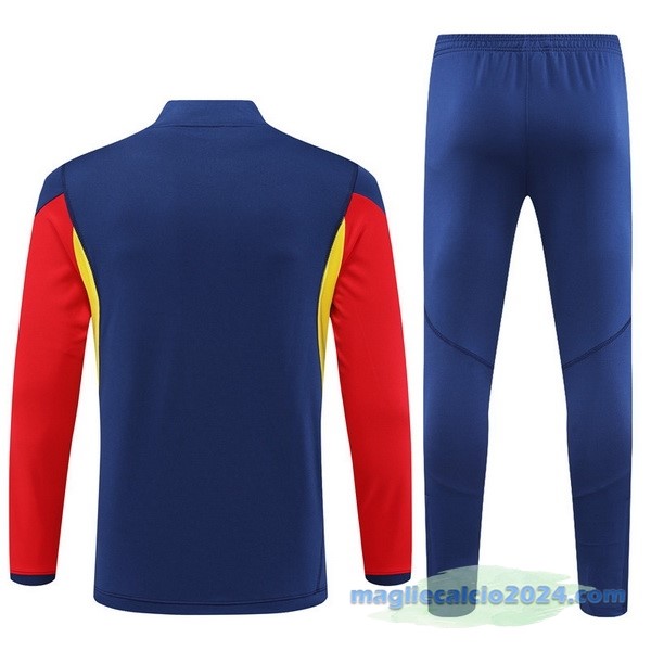 Set Completo Sudadera Formazione Spagna 2022 Azul II Navy Poco Prezzo